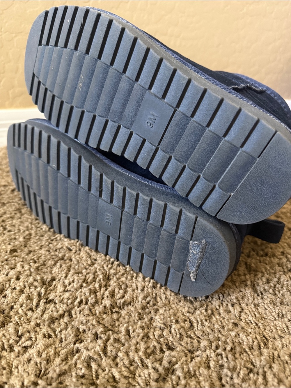 marices • navy suede short ankle boots - Picture 2 of 5